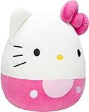 Squishmallows Hello Kitty Pink Bow & Shorts 14-Inch - Sanrio Ultrasoft Stuffed Animal Large Plush Toy, Official Kellytoy