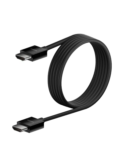 Belkin Ultra HD HDMI 2.1 Cable 6.6FT/2M, 4K Ultra High Speed HDMI Cable, 48Gbps HDMI 2.1 Cord, Dolby Vision HDR & 8K @60Hz, 10K Streaming - Compatible w/ Playstation, PS4, PS5, Xbox Series X, & More