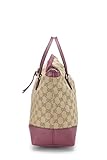 Gucci, Pre-Loved Pink Original GG Canvas Bree Handbag, Pink