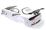 Novahobby 1/10 Scale RC Printed Precut Drift Racing Touring Onroad Car Body Shell Width 190mm with Wing Mirror Accessories (RX7)