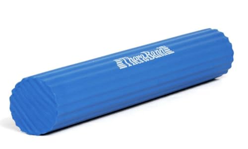 Theraband FlexBar, Tennis Elbow Therapy Bar, Relieve Tendonitis Pain & Improve Grip Strength, Resistance Bar for Golfers Elbow & Tendinitis, Blue, Heavy, Advanced