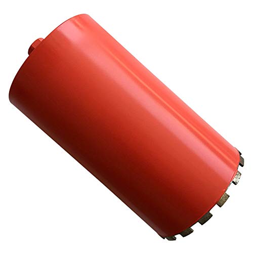 8" Wet Drill Core Bits for Concrete and Hard Masonry, 10mm Segment Height, 14" Drilling Depth, 1-1/4"-7 Arbor, Wet Only