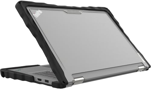 Gumdrop DropTech Laptop Case Fits Lenovo ThinkPad L13 Yoga G5/G4 Designed for K-12 Students Teachers & Classrooms | Drop Tested Rugged Shockproof Bumpers for Reliable Device Protection– Black