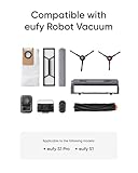 eufy Accessory Kit for Robot Vacuum Omni S1 Pro/S1, 2 Rolling Mops, 4 High-Performance Filters, Dirty Water Reservoir Filter, Rolling Brush & Brush Guard, 3 Dust Bags, and 2 Sets of Side Brushes