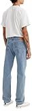 Levi's Men's 505 Regular Fit Jeans (Also Available in Big & Tall), Light Stonewash, 34W x 30L