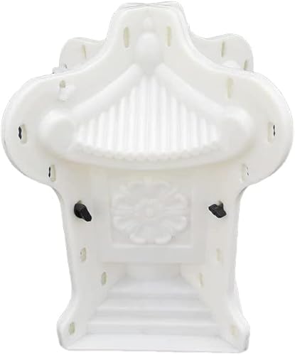 EAIVENY Concrete Statue Mold, Cement molds for Home, Concrete Garden Statue for Garden Decoreation, Unique Concrete Plastic Mould (Pagoda)