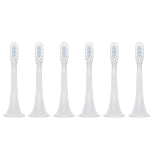 ZJgZmslcd Compatible with XIAOMI Compatible with MIJIA Sonic Electric Toothbrush Head T100 T300 T500 T500C Replacement Toothbrush Heads(T300T500 T500C 6pcs)
