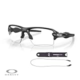 Oakley Flak 2.0 XL OO9188 918898 59MM Matte Black/Clear Rectangular Sunglasses for Men + BUNDLE Accessory Leash + BUNDLE with Designer iWear Eyewear Kit