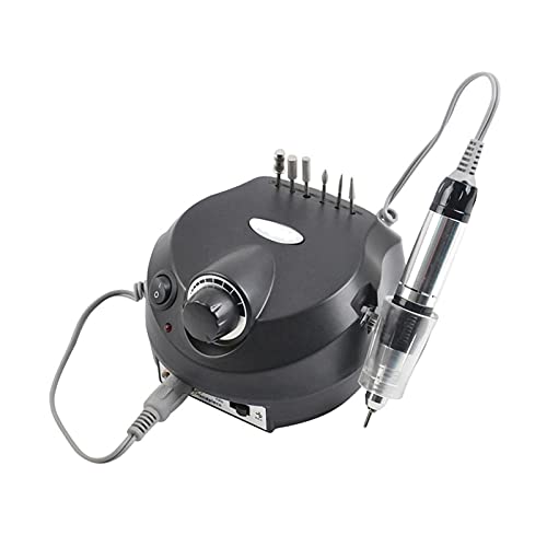 Nail Drill Machine Electric Nail Drill 30000 RPM Apparatus for Pedicure Kit Remove Art Polisher Gel with Drill Bit Placement Hole Tool Set 30000rpm