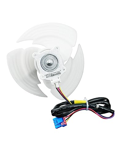 ULXIOM Refrigerator Condenser Fan Motor Assembly Fits for LG, Replaces EAU63103301 EAU63103302 AP6235485 4509126