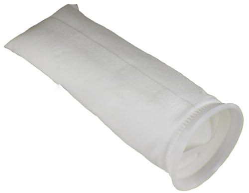 Duda Energy Welded Polyester Filter Bag (PESP4PW) Filter Bag Size#4, 4" x 14", 1 Micron, 50 Pack