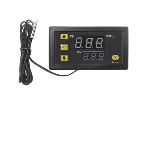 Digital Thermostat W3230 Thermostat Temperature Controller, Digital Display Temperature Controller,Module Temperature Switch Energy Efficient LED