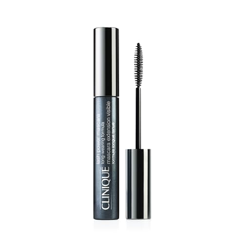 Clinique Lash Power Tubing Mascara Long-Wearing Formula | Lengthening, Smudge-Proof + Safe for Sensitive Eyes, Black Onyx, 0.21 Fl Oz