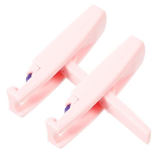 MERRYHAPY 2 Pack Mini Car Shape Eyelash Curlers Eyelash Makeup Tools for Eye Lash Curling