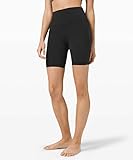 Lululemon Athletica LULULEMON Align High-Rise Short 8inch (Black (8inch), 8)