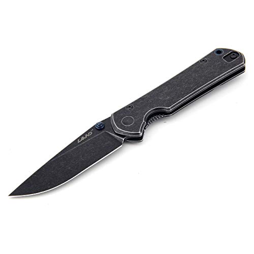 Land 912 913 Frame Lock Pocket Folding Knife Stainless Steel Blade Handle