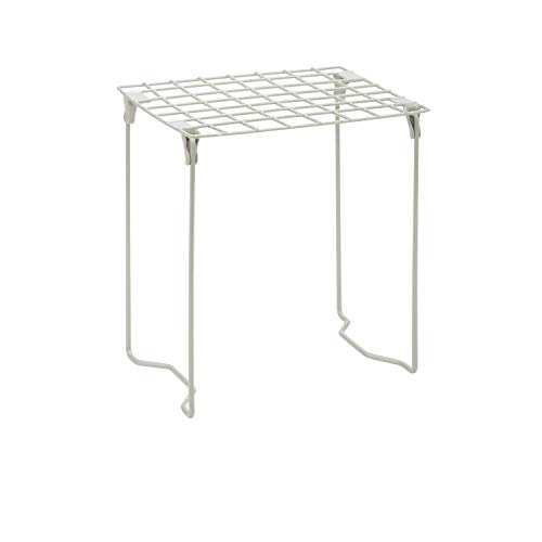 Honey-Can-Do 1-tier eXcessory Locker Shelf BTS-06607 Silver