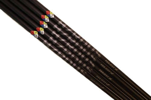 Project X Original Hzrdus Black Golf Shaft, 46" Uncut, Carbon Fiber, High Tension, Compatible with TaylorMade, Callaway, Titleist, Ping Drivers