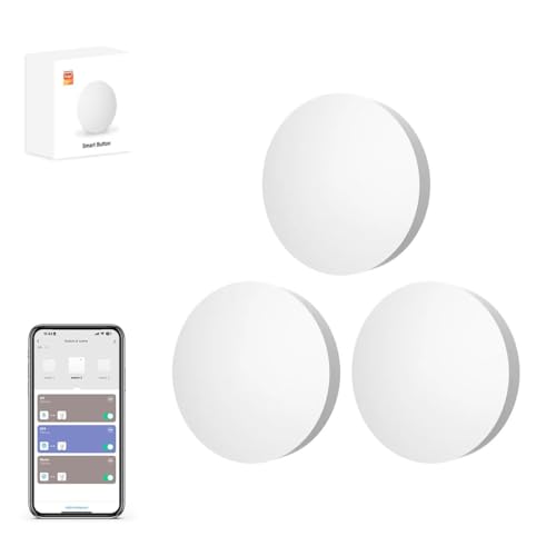 IHSENO ZigBee3.0 Smart Remote Button Tuya Scene Remote, Need Zigbee Hub, Smart Switch ZigBee Remote Work with Tuya Smart Life APP (4)
