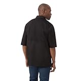 Chef Works Men's Montreal Cool Vent Chef Coat, Black, 5X-Large