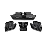 Automotive Air Conditioning Vents Fit For Skoda Fit For Octavia 3 A7 5E MK3 Car Front Rear Dashboard Air Vent Vent Grille Assembly 2015-2021 5E0820951,5E0819702,5ED819203 nice-looking(Central 1PC)