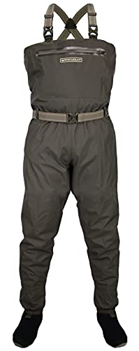Paramount Outdoors Stonefly Breathable Stockingfoot Chest Fishing Wader (Large)