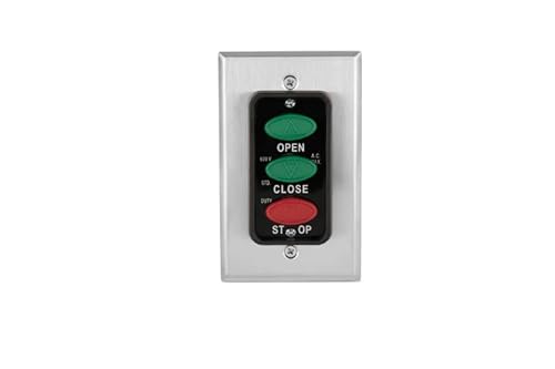PBS-3S 3 Button Wall Station Commercial Garage Door Opener NEMA 1