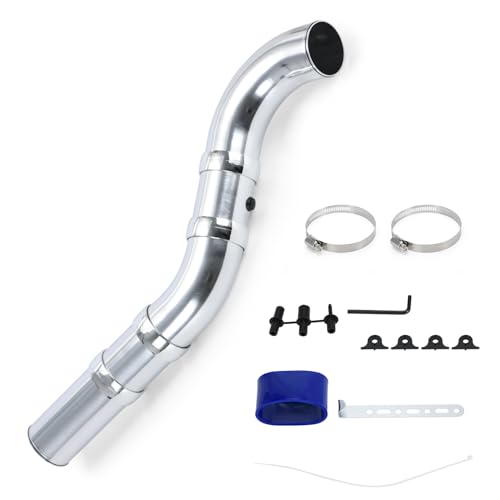 PTNHZ Universal 3 Inch 76mm Air Intake Pipe Aluminum alloy intake pipe Kit