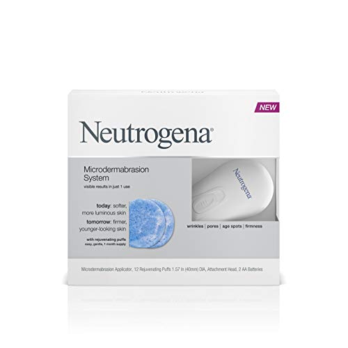 Neutrogena Microdermabrasion Starter Kit – At-home skin exfoliating and firming facial system