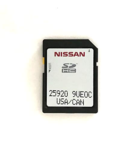 9UE0C Nissan Connect SD Card, Navigation GPS MAP Data Memory Card, 2018 Nissan Murano, 25920-9UE0C, 9UEOC