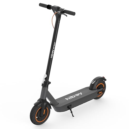 Hiboy Electric Scooter, 40.4 Mi Long Range & 19 MPH, 650W MAX Motor Power, 10'' Pneumatic Tires, Split Hub Set, Dual Braking System and Cruise Control, Foldable Commuter E-Scooter for Adults