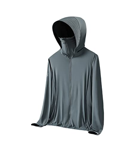 Summer UPF 50+ UV Proof Men Skin Coats Hooded Sun Protection Breathable Cool Thin Windbreaker Casual Jackets