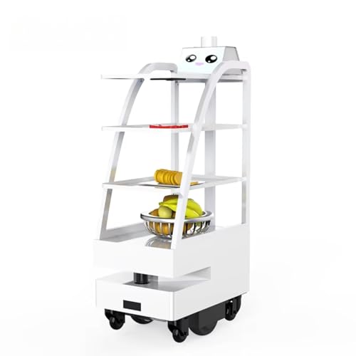 Boost Restaurant Service Efficiency: Food Delivery Robot Offers Autonomous Indoor Navigation & Automatic Obstacle Avoidance. Features Large Capacity, Self-Charging & Elevator Control.