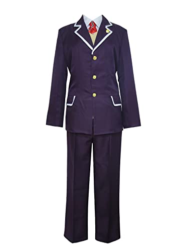 Chuunibyou Demo Koi ga Shitai! Yuuta Togashi School Uniform Cosplay Costume (Female L) Purple