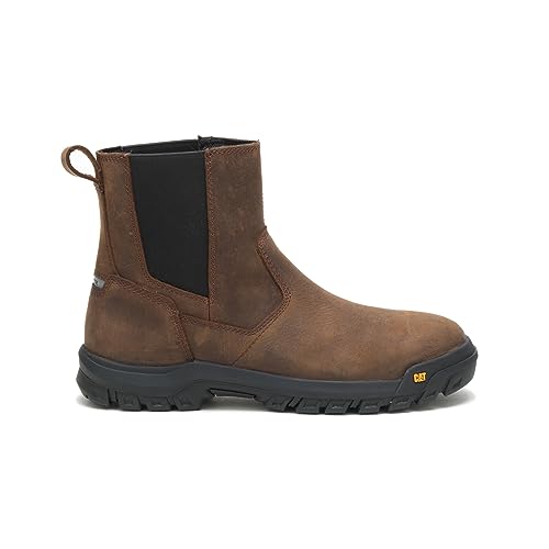 Cat Footwear Men's Wheelbase Steel Toe Work Boot, Clay, 12