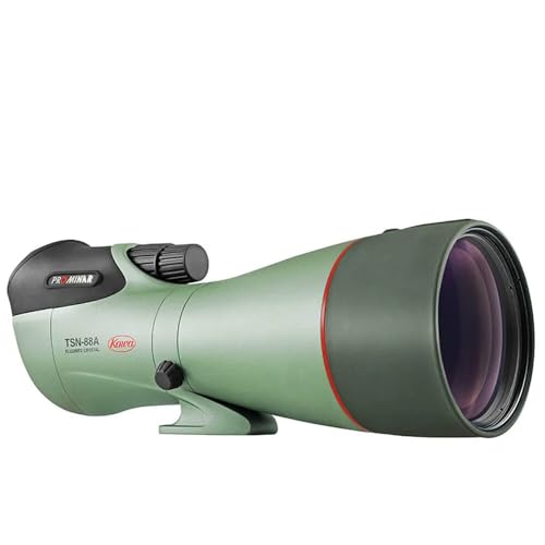 Kowa TSN-88 PROMINAR Angled Spotting Scope, Pure Fluorite Lens, Dual Focus, Quick Release Eyepiece, Dual Tripod Mount, Integrated Sun Shade (TSN-88A)