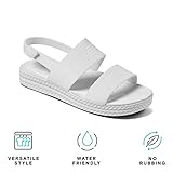 Reef Women's Water Vista Sandal, White, 9