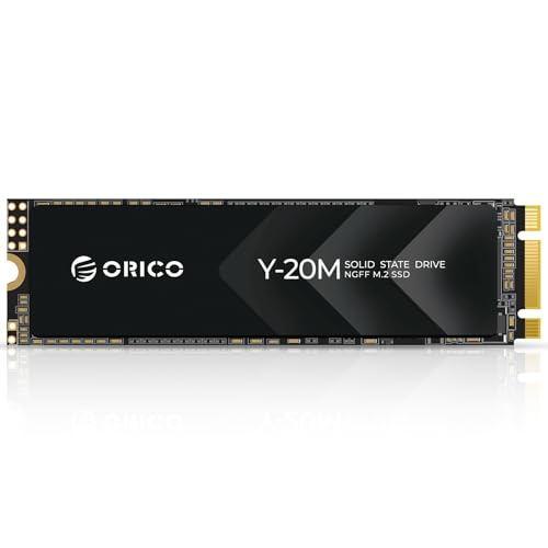 ORICO M.2 2280 SATA SSD, 1TB Internal M.2 SSD with B+M Key for Desktop/Laptop, SATA III 6Gbps NGFF Solid State Drive Low Power Consumption (PCIe NVMe Incompatible) - Y20M