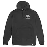 FASTHOUSE 805 Luster Hooded Pullover (Black, Large)