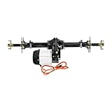 Kemblawolf 760mm 30inch Rear Axle Assembly Kit with 72V 1500W Brushless Motor & Differential Gearbox for DIY Parts Electric Vehicles Go Karts, ATVs, UTV, Quads, Buggies, Trikes, Golf Carts