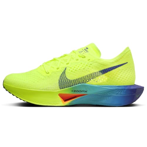 Nike Vaporfly 3 Women's Road Racing Shoes (DV4130-700, Volt/Scream Green/Barely Volt/Black) Size 7
