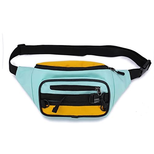BNJWJZS Waist Bag Women's Fanny Pack Waist Packs Leisure Canvas Package Messenger Bags Bag Shoulder Pack(D)