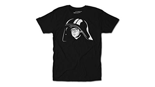theCHIVE Spaceballs Dark Helmet T-Shirt – Rick Moranis 80s Comedy Movie Tee Black