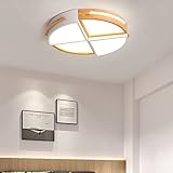 PFRANK Light Luxury LED Ceiling LAMP Creative Flush Mount Ceiling Light 36W Flat Ceiling Lighting Three-Color DIMING Saving CEIGHT S Easy to Install Lighting Fixture Used for Kitchen Bedroom Study