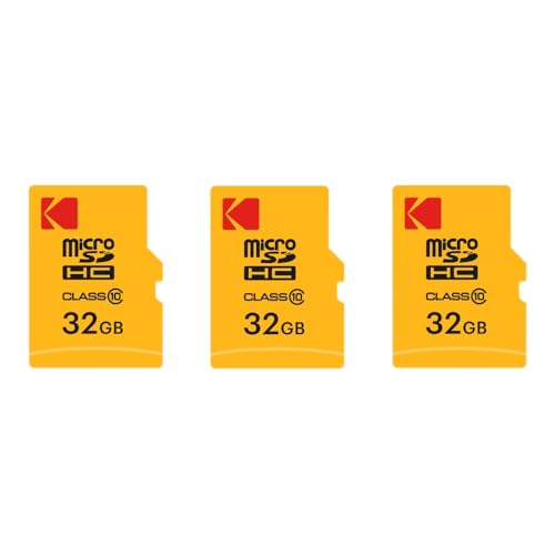 KODAK 32GB Micro SDHC Memory Cards with Adapter - High Speed Storage Solution