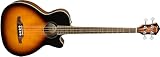 Fender FA-450CE Acoustic Bass, with 2-Year Warranty Sunburst, Laurel Fingerboard