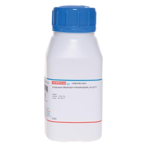 HiMedia GRM1188-500G Potassium Dihydrogen Orthophosphate, Purified, 500 g