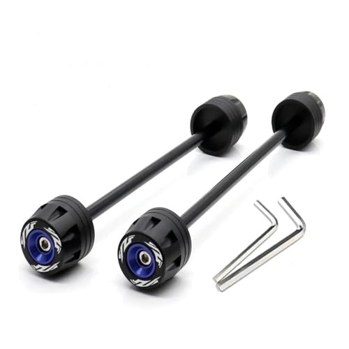 Axle Slider Motorcycle Front Rear Axle Fork Crash Sliders Wheel Protector for YA&MAHA YZF R1 2007 2008 2009 2010 2011 2012 2013 2014