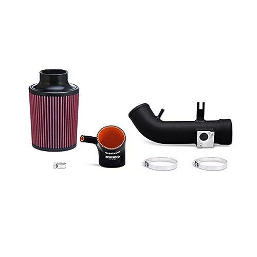Mishimoto MMAI-CIV-06SIWBK Performance Air Intake w Heatshield Fits Honda Civic Si 2006-2011 Wrinkle Black