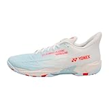 Yonex Power Cushion Cascade Drive Badminton Shoes, white/water blue (619), 23.5 cm